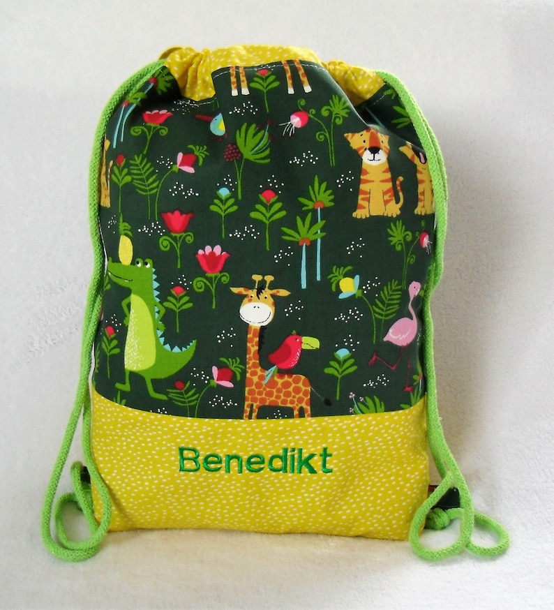 Turnbeutel, Rucksack mit Namen Bild 1