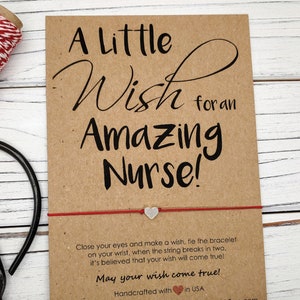 Nurse Gifts Nurse Appreciation Gift Nursing Student Gift Nursing Gift Nurse Appreciation Gift Nurse Thank You Nurse Bracelet Nurse Jewelry