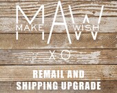 SHIPPING UPGRADE