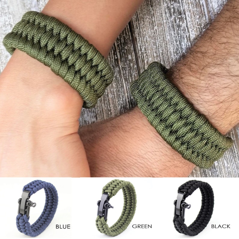 Personalized Bracelet for Him Engraved Bracelet Men Etsy