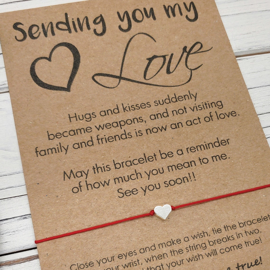 Quarantine birthday bracelet Clearance