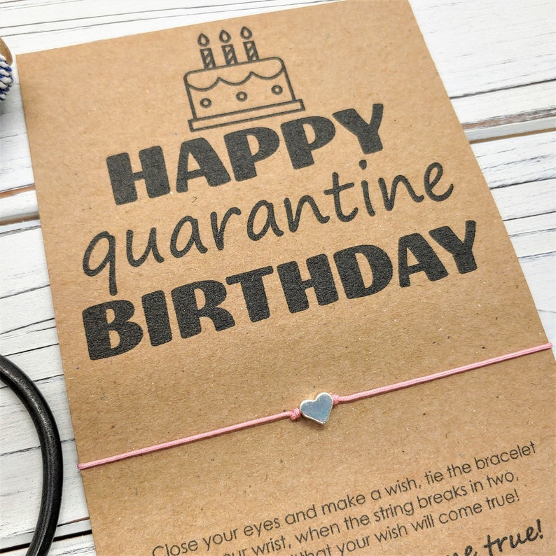 Happy Quarantine Birthday Gift Best Friend Gifts Friendship Etsy