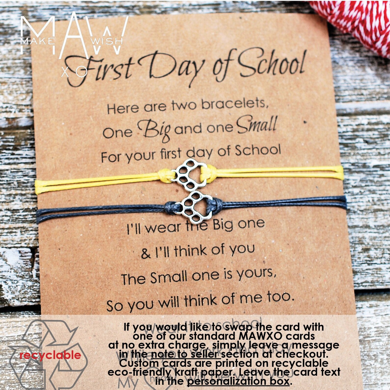 First Day Of School Bracelet First Day Of Kindergarten Back Etsy First Day Of School Bracelet First Day Of Kindergarten Back Etsy