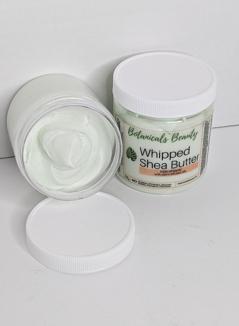 Whipped Shea Butter with Herb Infused Oil image 8