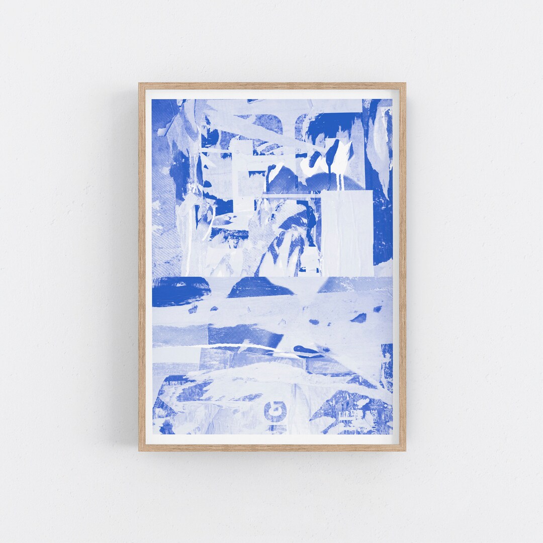 Urban Art Print 50 X 70 Cm. Abstract Poster Street Art Etsy