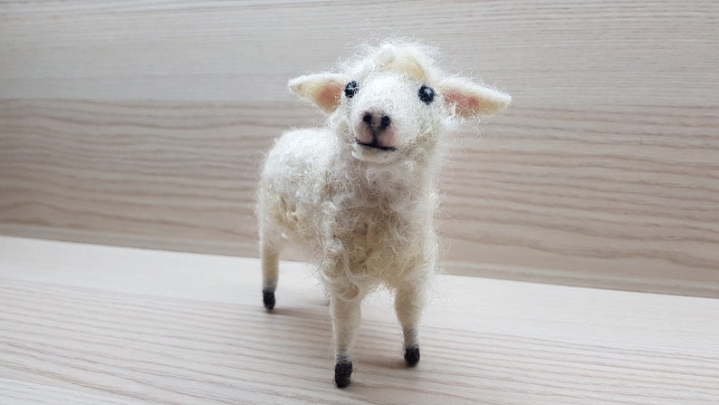 Cute felt sheep image 1