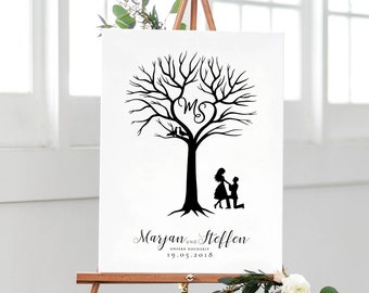 Leinwand Hochzeit Etsy