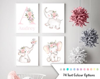 etsy baby girl nursery decor