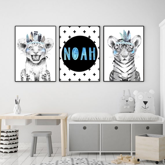 custom nursery prints