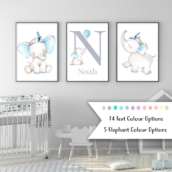 Elephant nursery hotsell decor canada