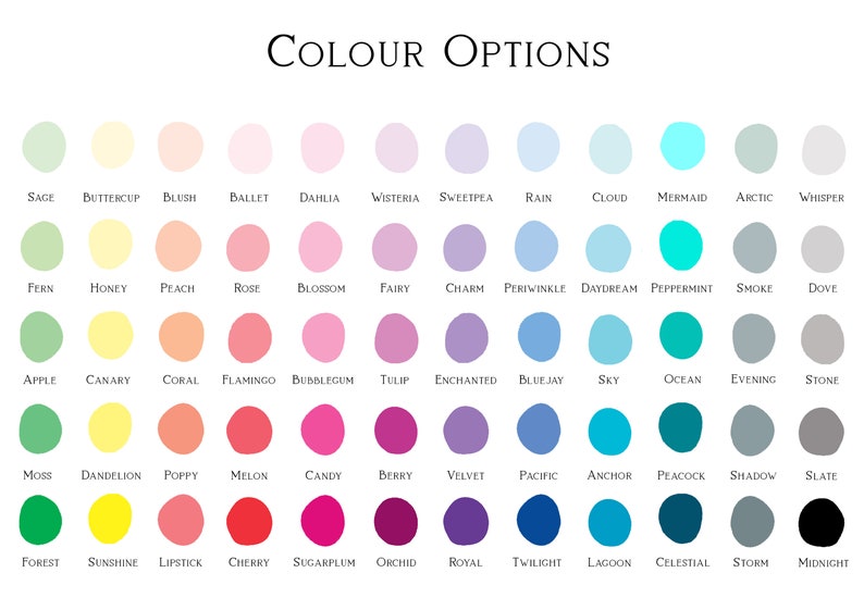 DIGITAL DOWNLOAD Printable Nursery Wall Art Baby Name Art Etsy