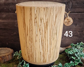 Holz Urne - Buche- Zurück zur Natur /  Natururne - Nachhaltig - Natürliches Holz - Handgemacht