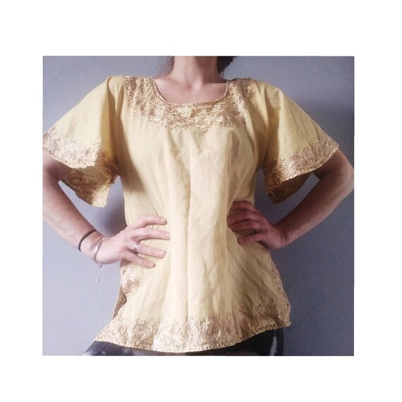 smock tops 70s