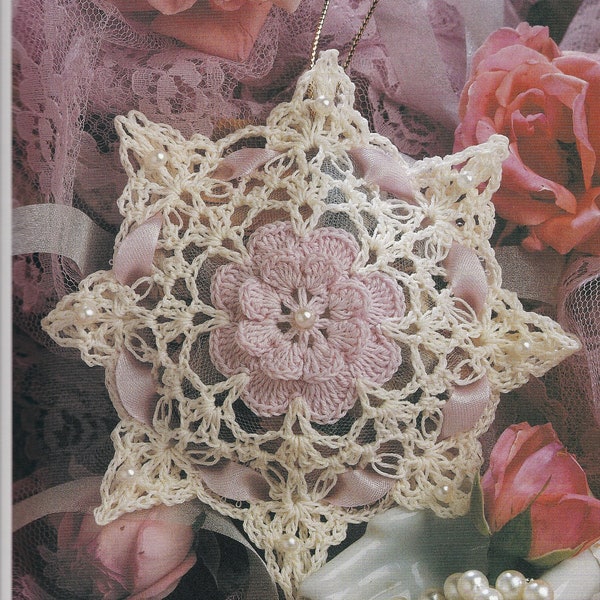 Crochet Rose Sachet Pattern,Rose Motif Bag for all your aromatic, herb or potpourri Ingredients, pdf instant download