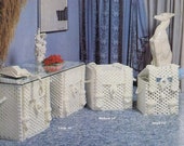 Macrame Pattern Treasure Chest, 3 Different sizes-Free Beginners Sampler,PDF Digital Pattern - Home Decor