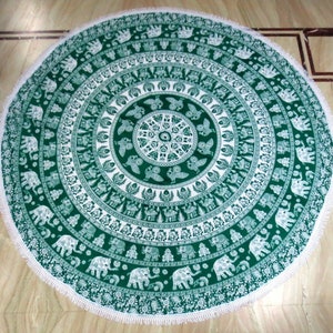 Boho Tapestry, Mandala Beach Throw Blanket, Bachelorette Gift Ideas, Round Beach Sheet, Bridesmaid Beach Party Favors
