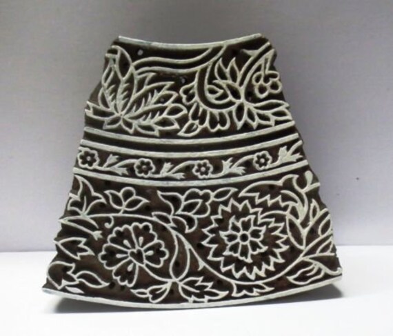 christmas wooden printing blocks