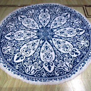 Roundie mandala beach yoga mat throw tapestry boho