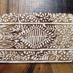 Indian Wooden Printing Block Printing Blocks Printing Stamp Textile wood wood printing block Home Decor gift  STAMP ETHNIC PATTERN