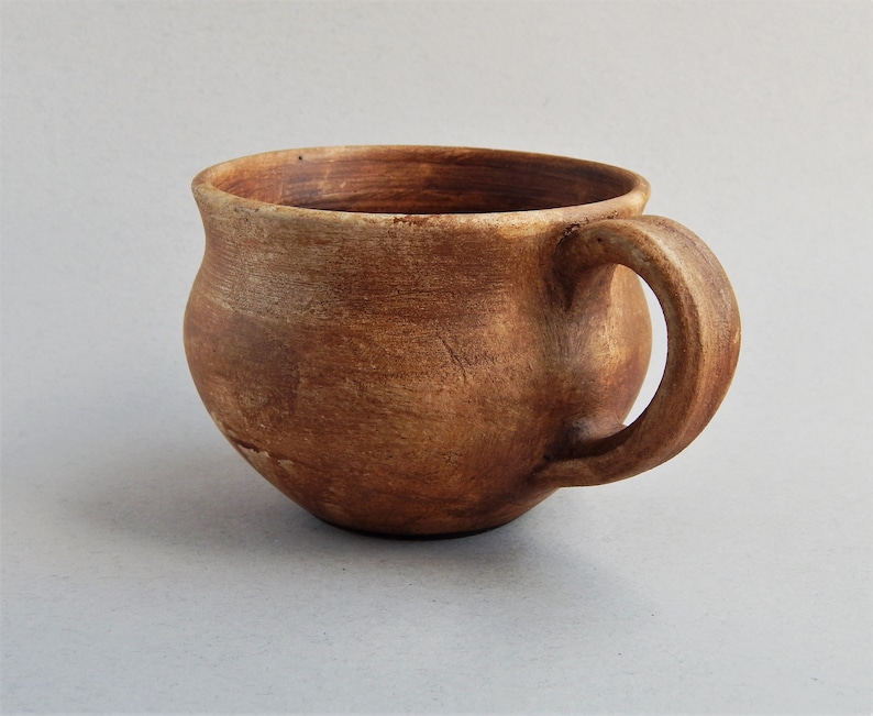 cooking utensils utensils pottery tea mug Ceramic cup coffee village mug grinded pottery clay dishes eco-cookware birthday present