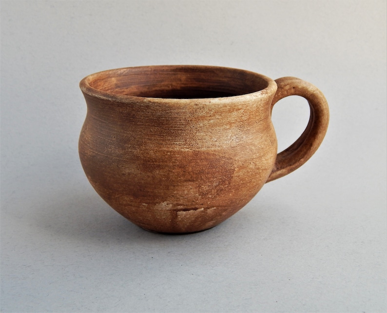 cooking utensils utensils pottery tea mug Ceramic cup coffee village mug grinded pottery clay dishes eco-cookware birthday present