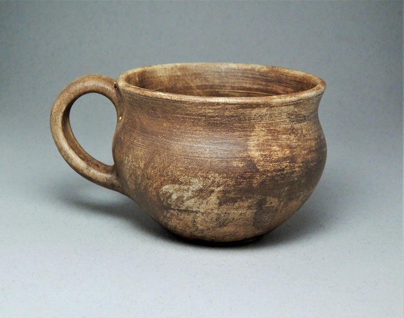 cooking utensils utensils pottery tea mug Ceramic cup coffee village mug grinded pottery clay dishes eco-cookware birthday present