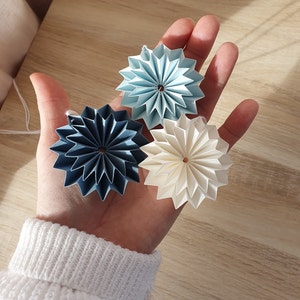 Paper decoration flower stars home decoration 1 set paper pendant home decoration flower pendant stars origami window decoration