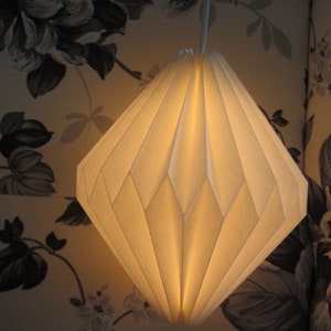 Origami lampshade pleated lamp paper lamp lampshade folded pleated ornament lighting paper lamp