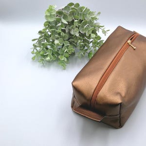 Trousse de toilette en cuir artificiel*Trousse de toilette de voyage*Sac en similicuir*Pochette de voyage*Sac de douche*Sac de camping*Trousse de toilette de voyage*