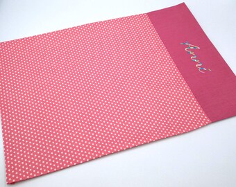 Tischset mit Namen*Platzdecke personalisiert*Waldorf Platzdeckchen*Einschulungstisch*Geschenk für Kinder*Tischset für Kindergeburtstag