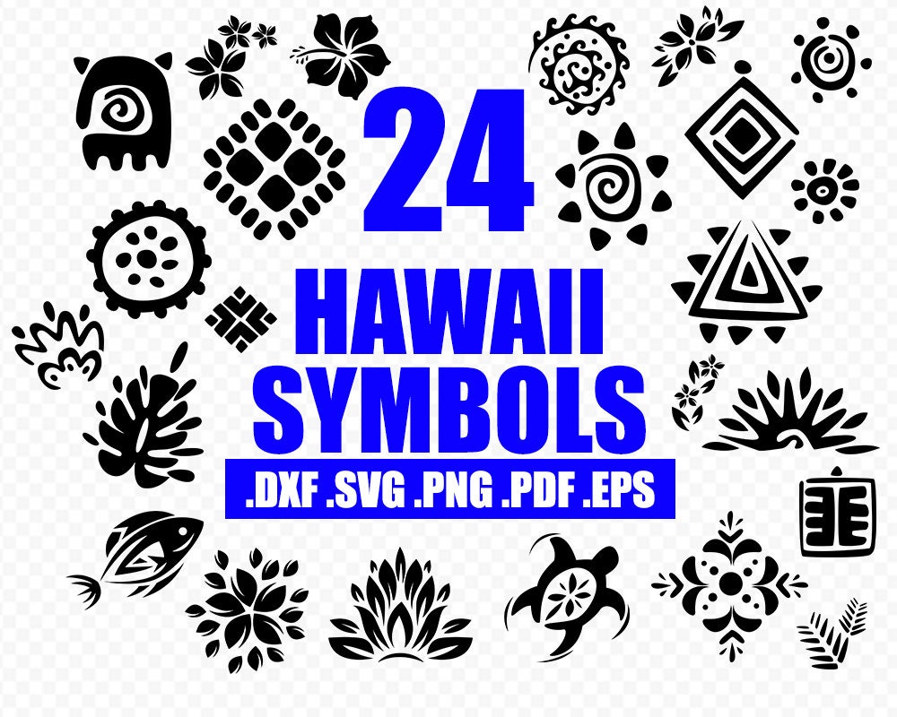 Hawaii Symbole Hawaii Symbole