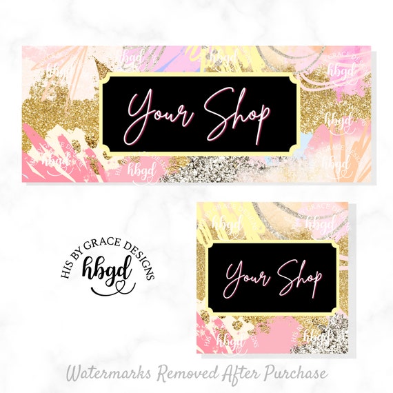 Etsy Shop Cover Facebook Cover Timeline Banner Makeup Artist Etsy