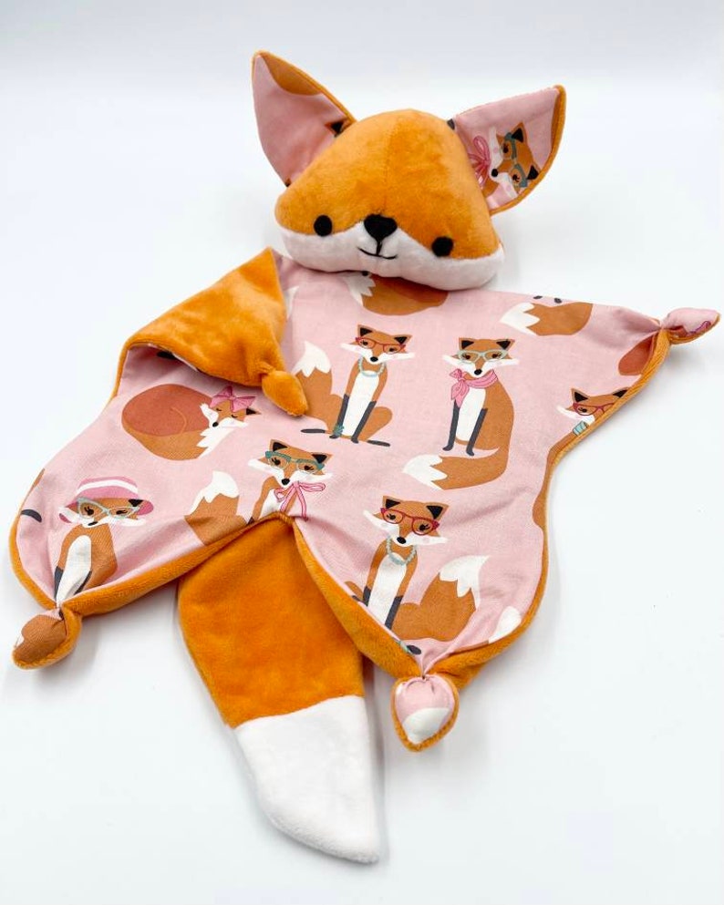 fox comforter baby