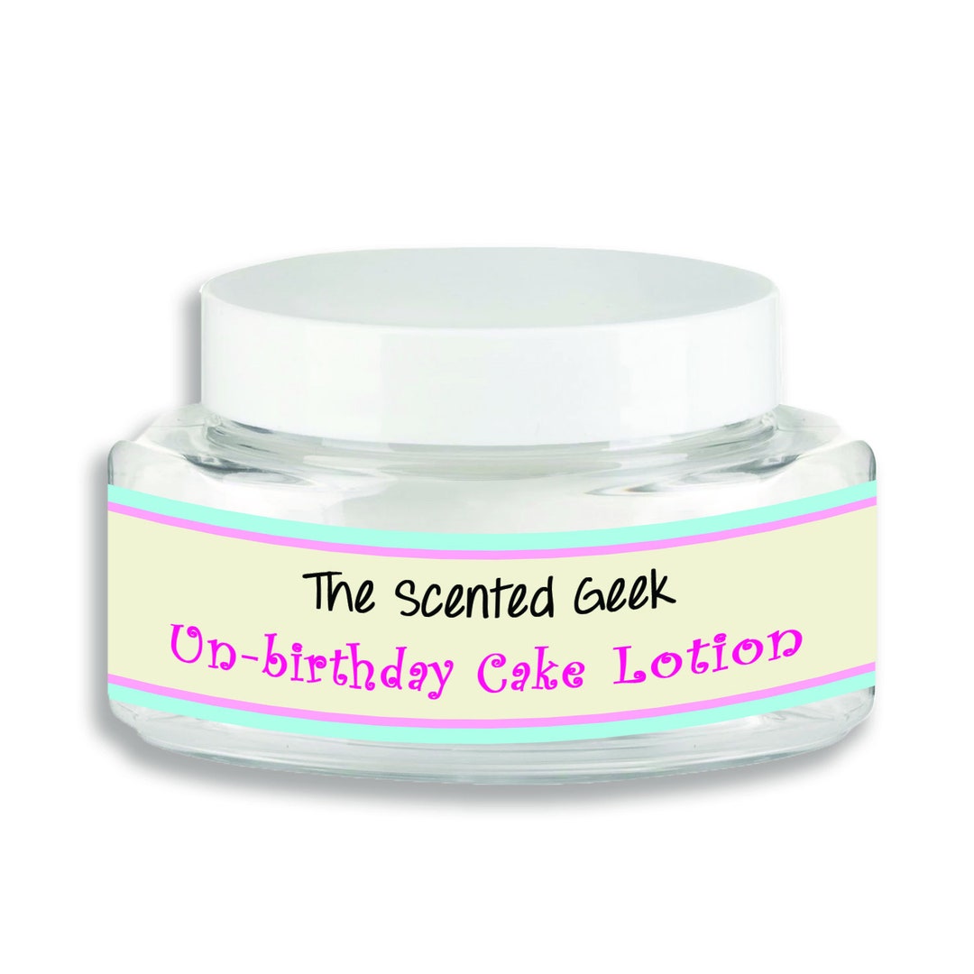 Unbirthday Cake Body Lotion 4 Oz Body Lotion Alice in Wonderland