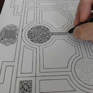 Celtic Illumination Art Course - Make Your Own Illuminated Gospel Book, Learn Celtic Art Techniques, Book of Kells Style