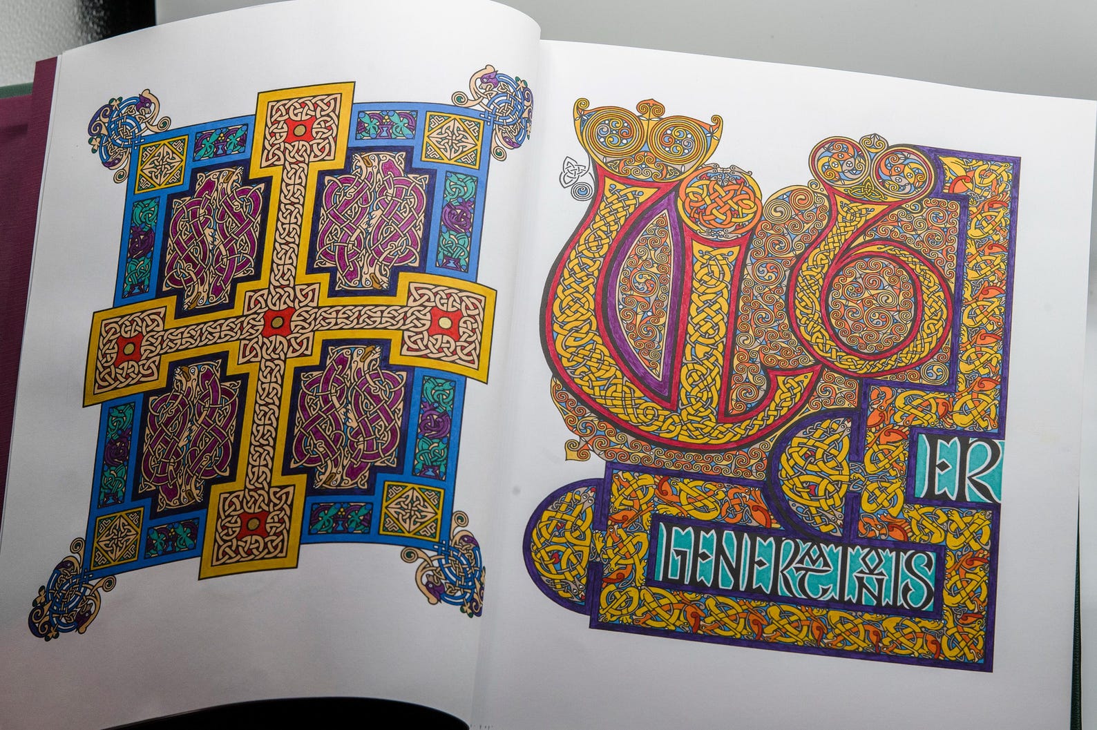 Celtic Illumination Art Course - Make Your Own Illuminated Gospel Book ...