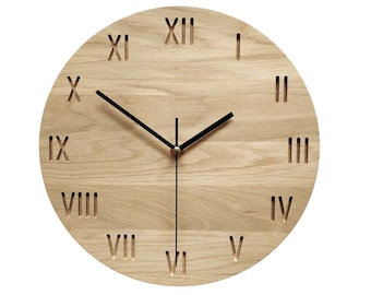 Numeri Romani In Legno Per Orologi - 12 Pezzi Da 7 Cm Per Decorazioni Fai Da Te - Foto 12