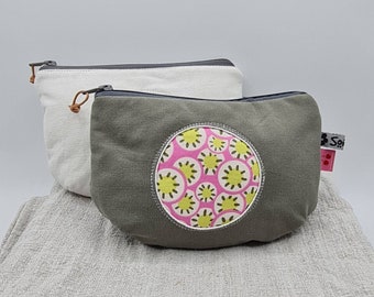 I have to use a bag! Cosmetic bag - cosmetic bag -PINK- UPCYCLING