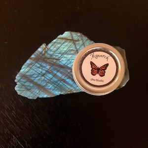 Monarch Perfume, Natural Perfume, Handmade, Amber Perfume, Vanilla, Rose, Jasmine, Cinnamon, Citrus, Natural Botanical Scent