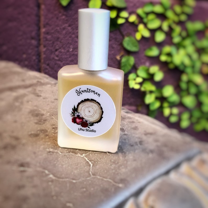 Huntsman Vetiver Perfume, Natural Perfume, Handmade, Dark Patchouli