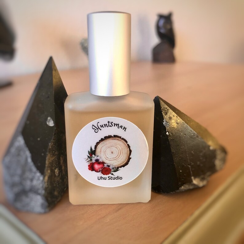 Huntsman Vetiver Perfume, Natural Perfume, Handmade, Dark Patchouli