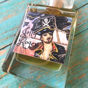 Jolly Roger Parfum, Bay Rum Parfum, Natuurlijke Botanische Geur, Bay Rum, Zwarte Bes, Kruidnagel, Tabak, Limoen, Pirate Geur, Unisex
