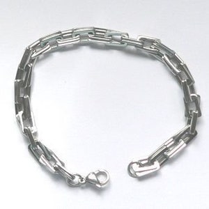 AB010-1 Bracelet-Link chain-Stainless steel image 3
