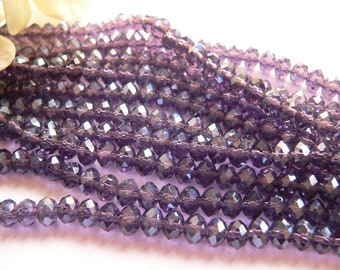 CGP019 - 1 strand - Crystal beads - Abacus