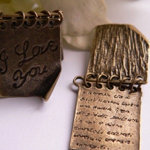 TBA123 1 Sieraden Hanger Love Letter afbeelding 1