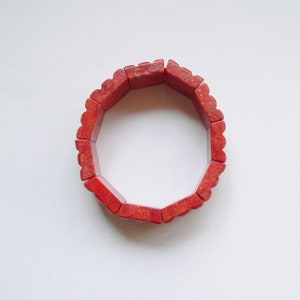 SGA078 2 bracelets Coral image 6