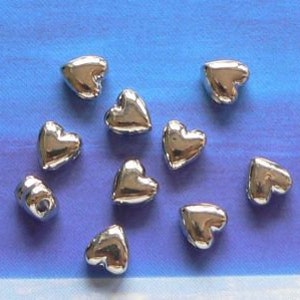 TSP148-10 Heart beads image 4