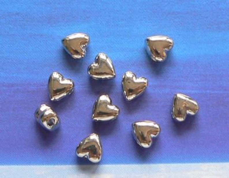 TSP148-10 Heart beads image 4