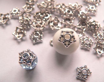 TSV060 - 50 Perlenkappen - Beadcaps