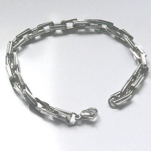 AB010-1 Bracelet-Link chain-Stainless steel image 2